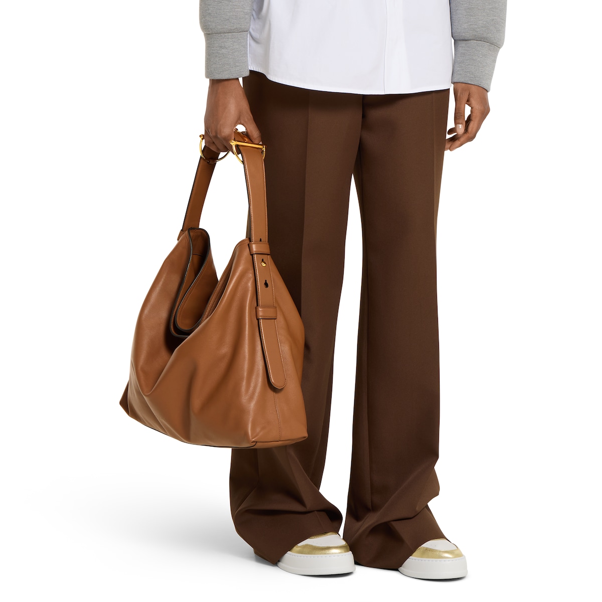 Gucci Beatrix large tote bag in brown leather | GUCCI® US