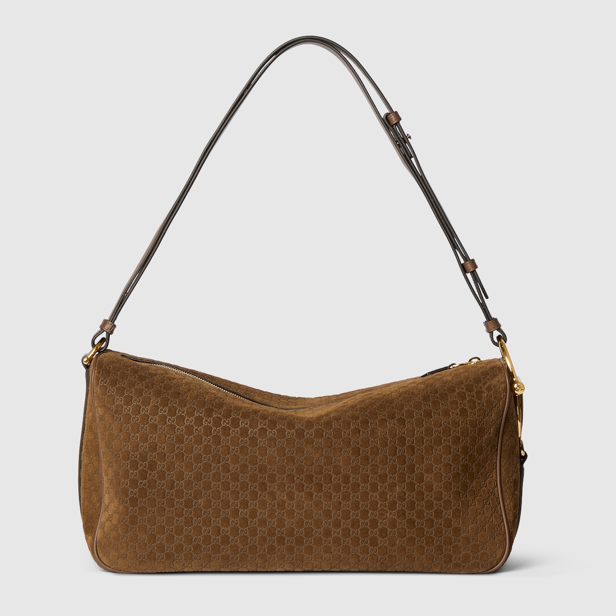 Gucci グッチ　ワンショルダーバッグ　スエード×レザー ホーボー Gucci グッチ ワンショルダーバッグ スエード×レザー ホーボー Yahoo