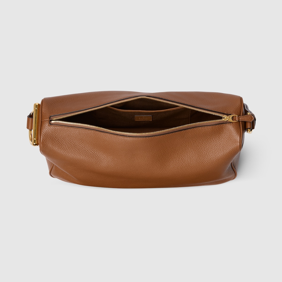 ブッチ様 グッチ ハーフ ホースビット〕ラージ ショルダーバッグ ・ブラウン