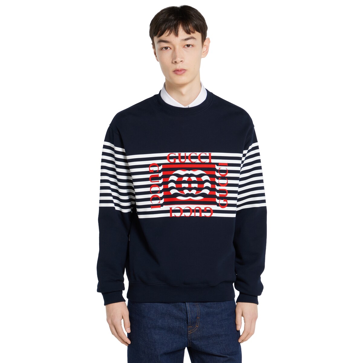 GUCCI グレー トレーナー4 r0109427364-1.jpg