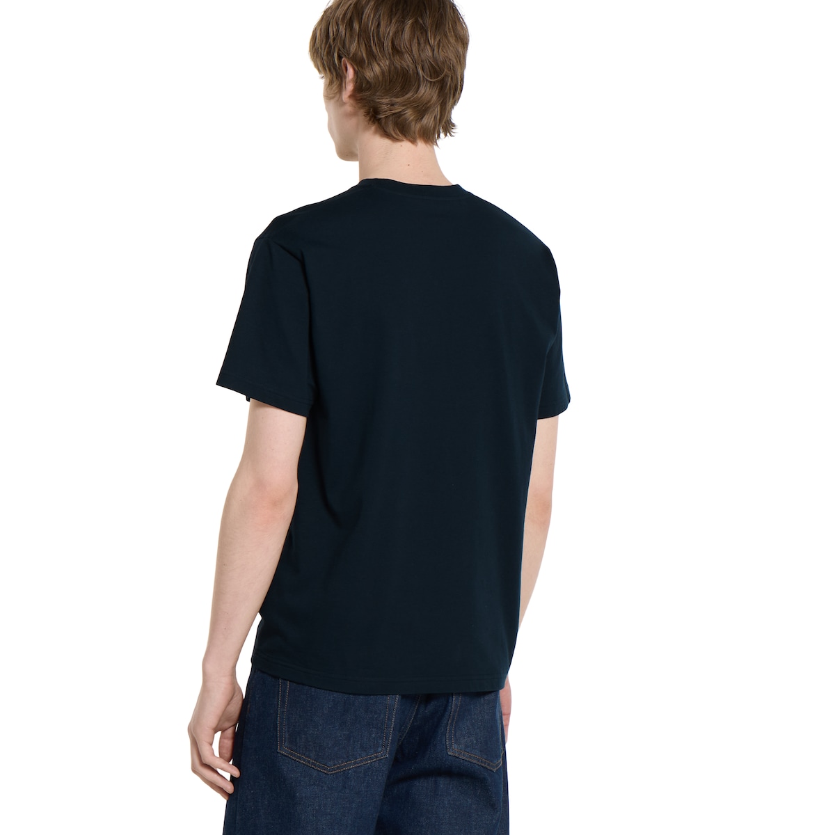 コットンジャージー プリント Tシャツ ・ネイビー | GUCCI公式