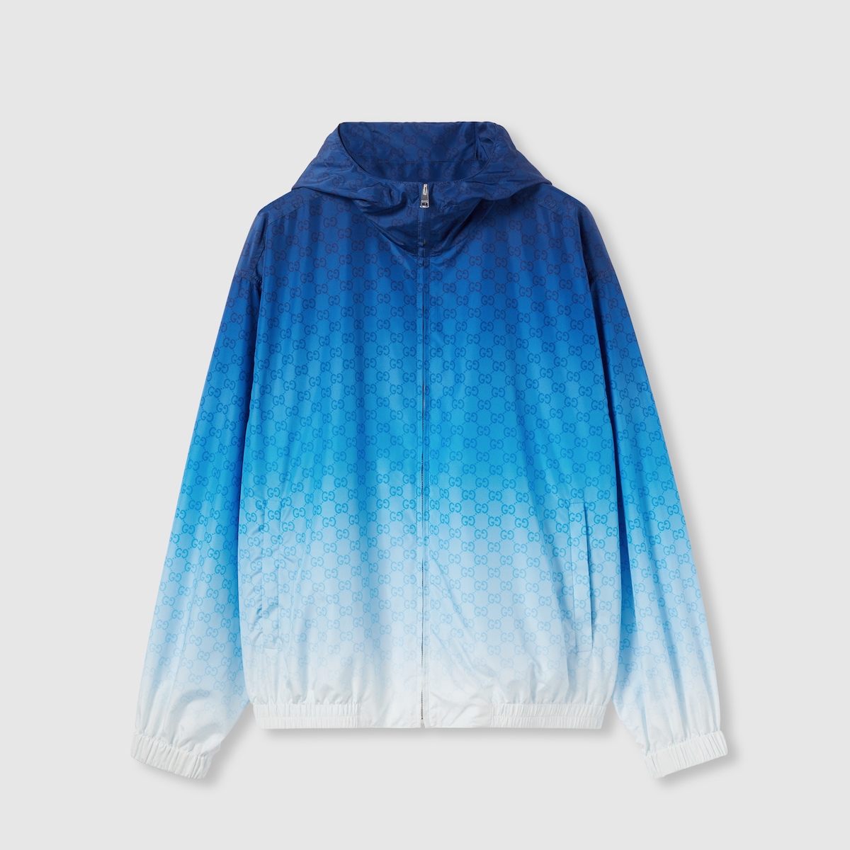 GUCCI グラデーションブルー レザージャケット 希少 814110_ZATBG_4373_001_100_0000