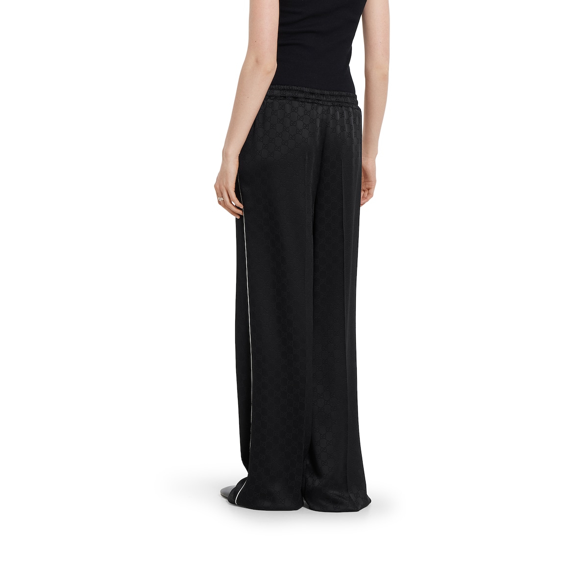 GG jacquard pant in black - thumbnail 3