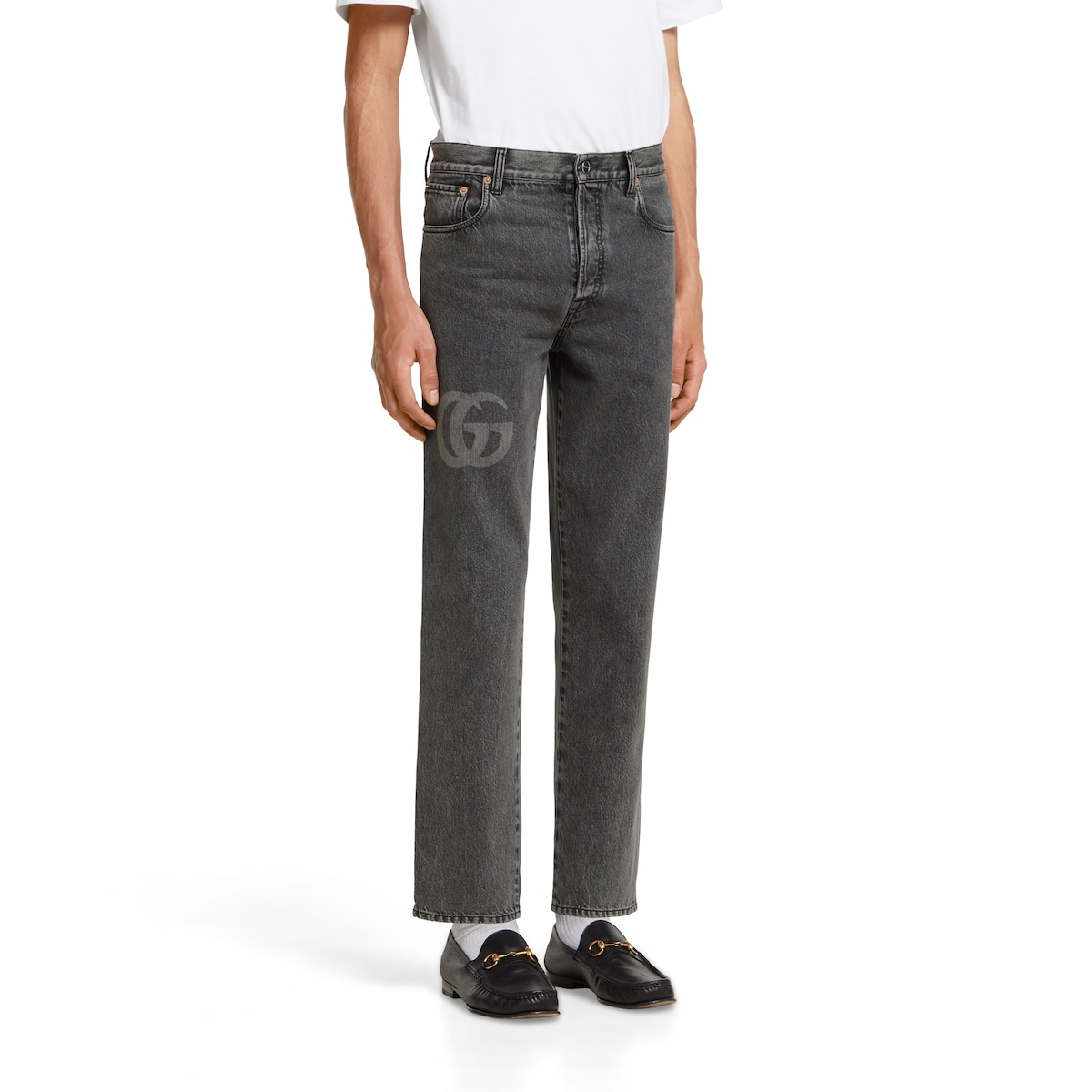 新品未使用　GUCCI ダークデニム スリムフィットパンツ 中古・古着通販】GUCCI (グッチ) デニムパンツ インディゴ サイズ:SIZE