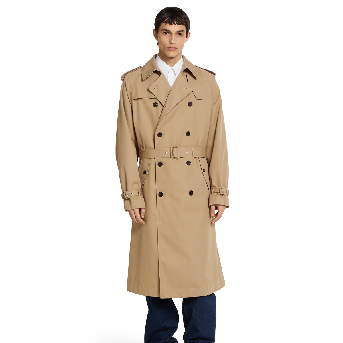 Liten cubic trench JK beige