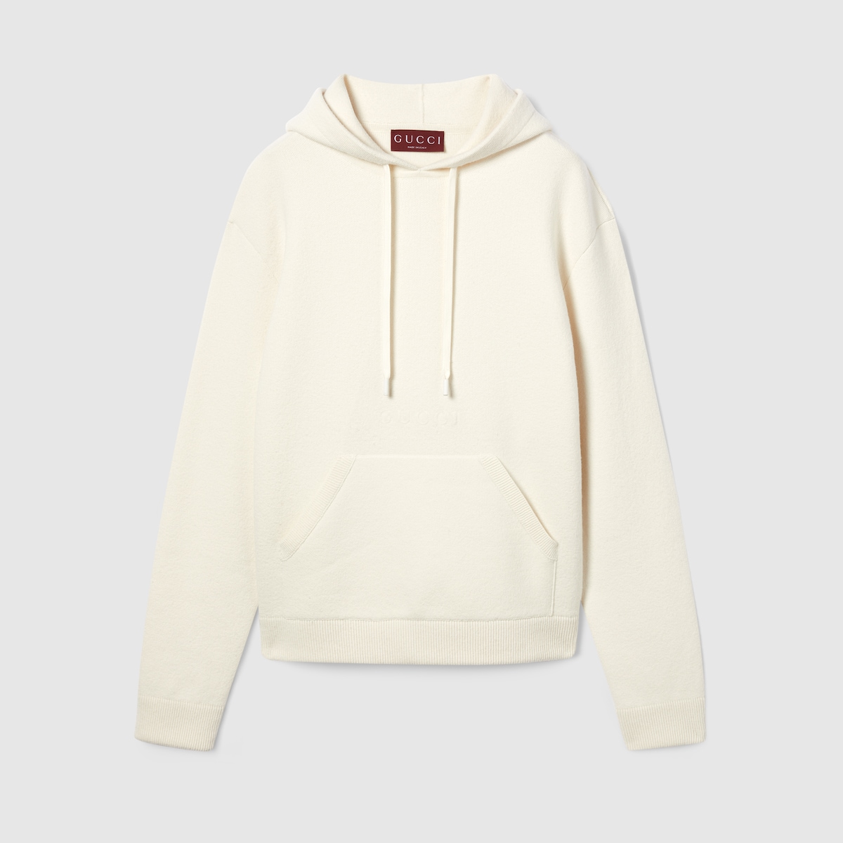 Cashmere Knit Sweatshirt | Ivory