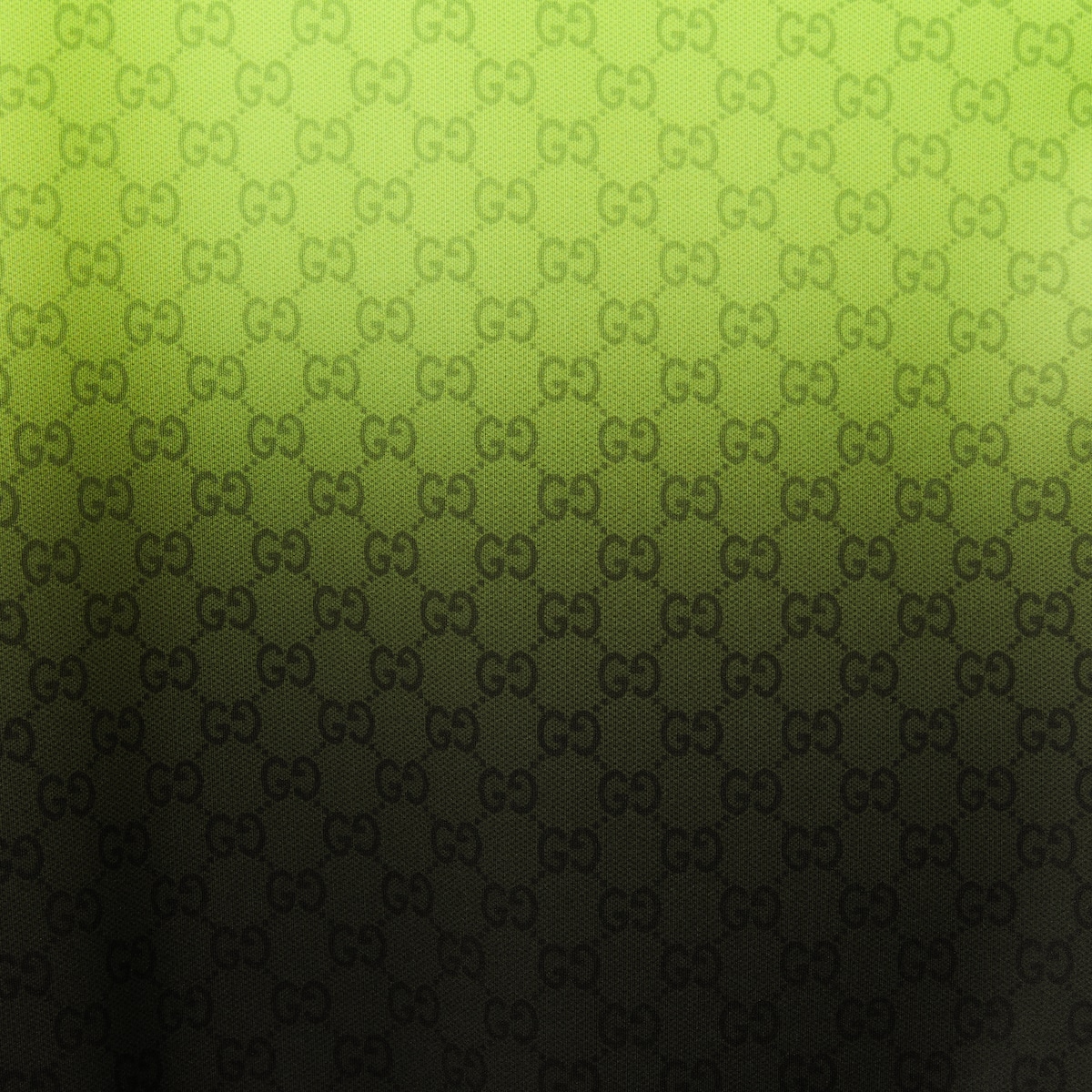 Printed light neoprene zip jacket in gradient lime and black