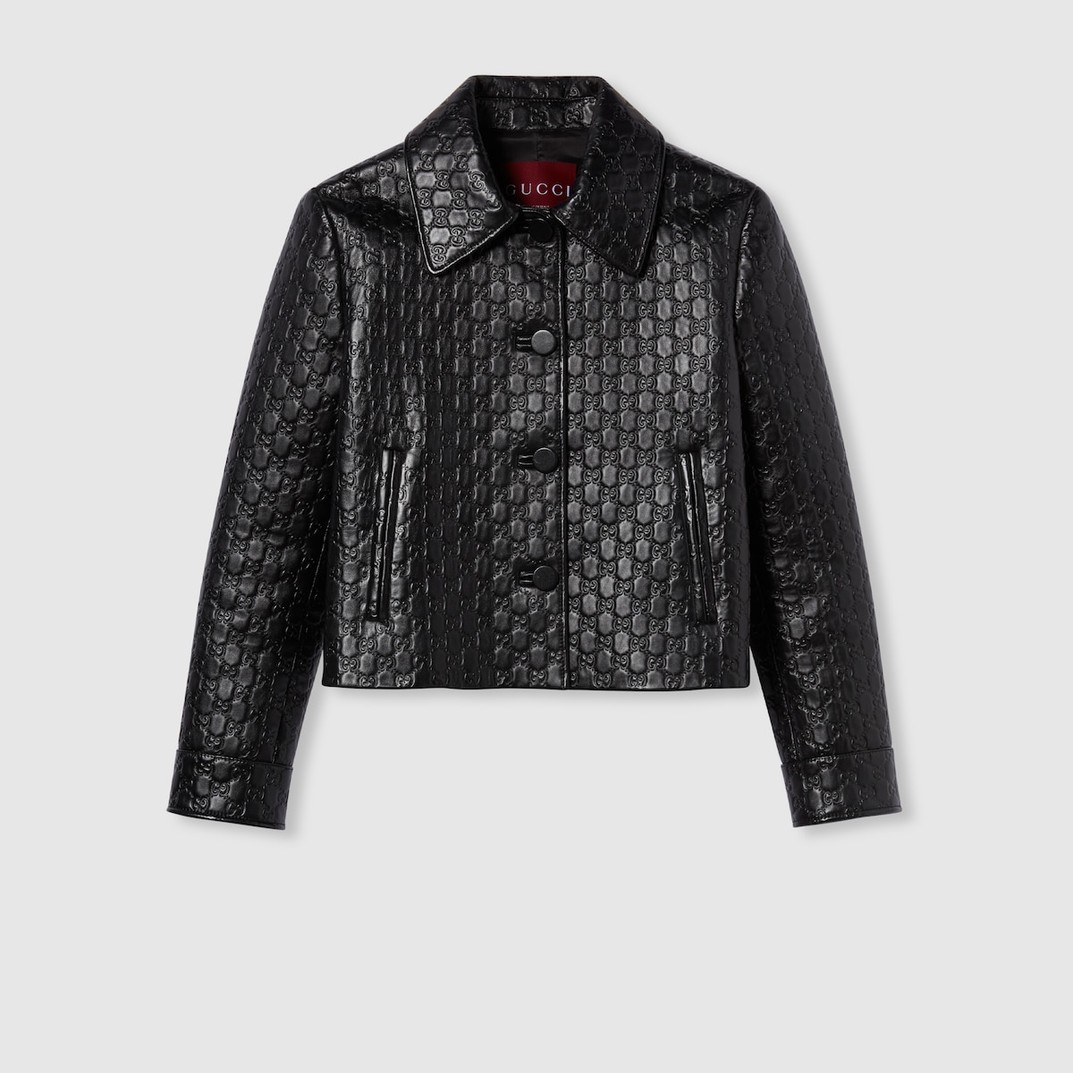 GUCCI ブラックジャケット イタリア製 yamamoto7887_20556-00