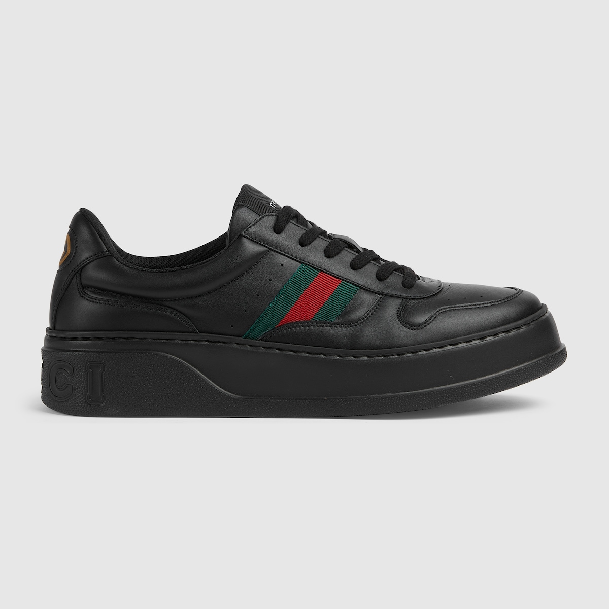 靴 Gucci shoes 42 size Men's chunky trainers in black leather | GUCCI® PL