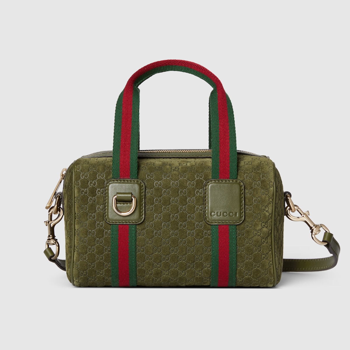 GUCCI ダークグリーン バッグ Gucci Mini GG handbag in green GG suede | GUCCI® US