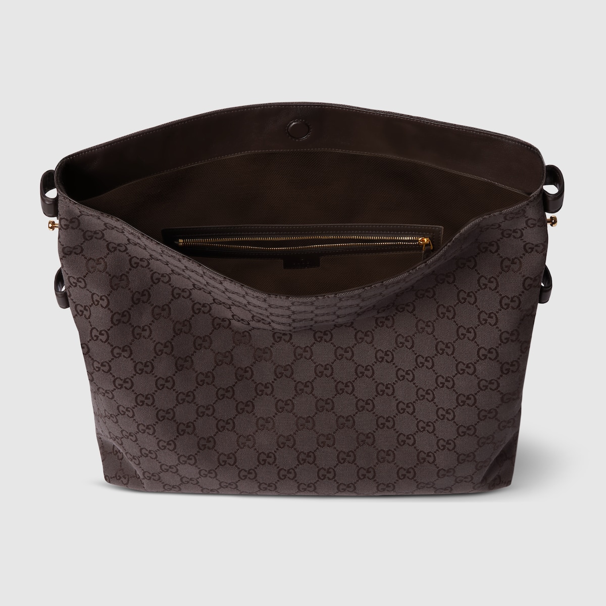 Beatrix Large Tote Bag in Brown Leather