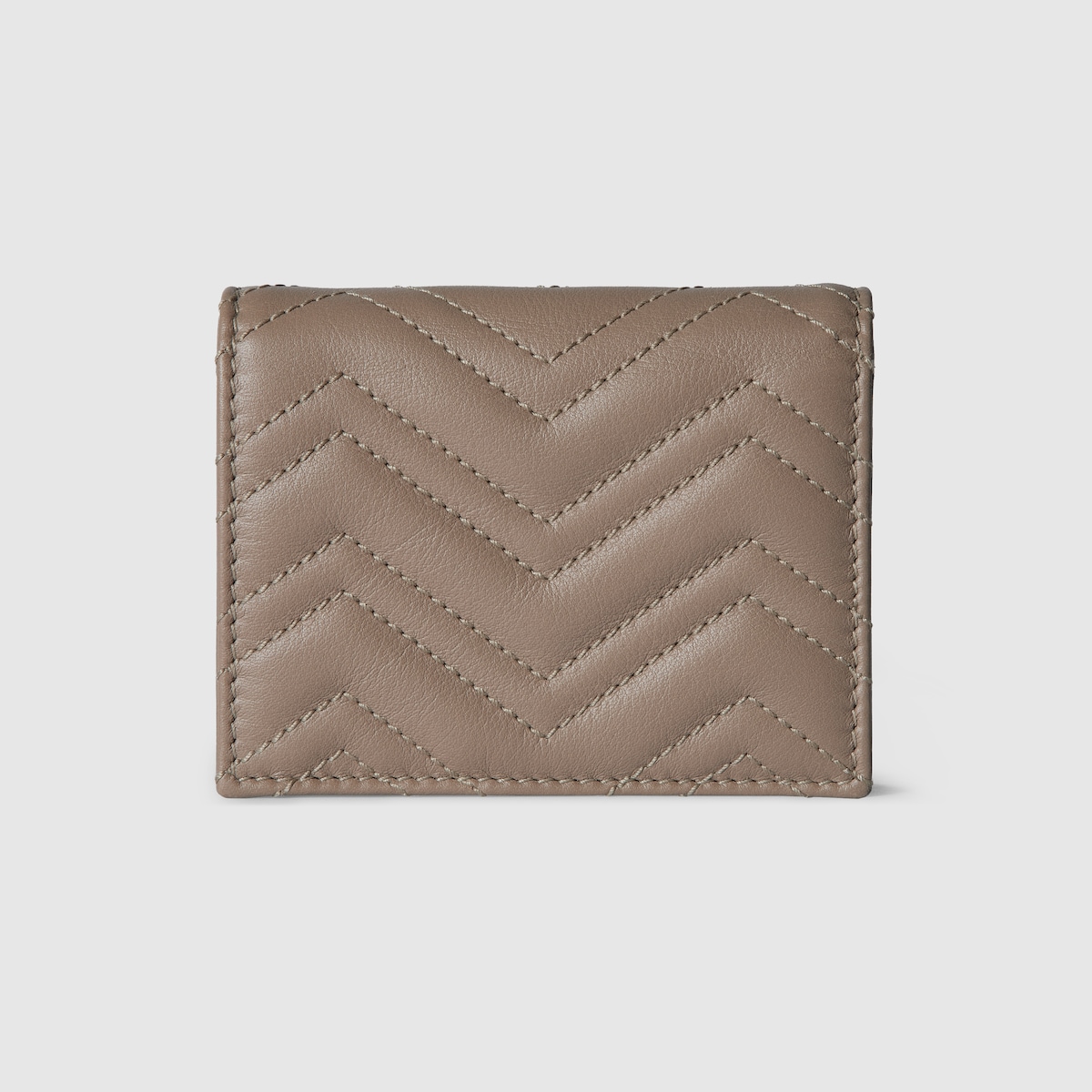 ダブルG スモールウォレット ・トープ レザー | GUCCI公式