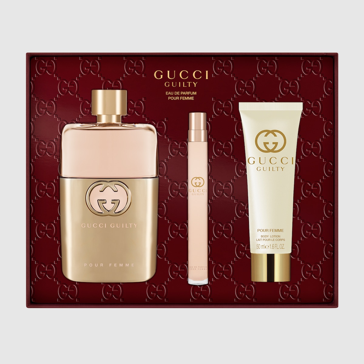 GUCCI GUILTY 香水セット 女性用 Gucci Guilty Pour Femme gift set in eau de parfum | GUCCI® US