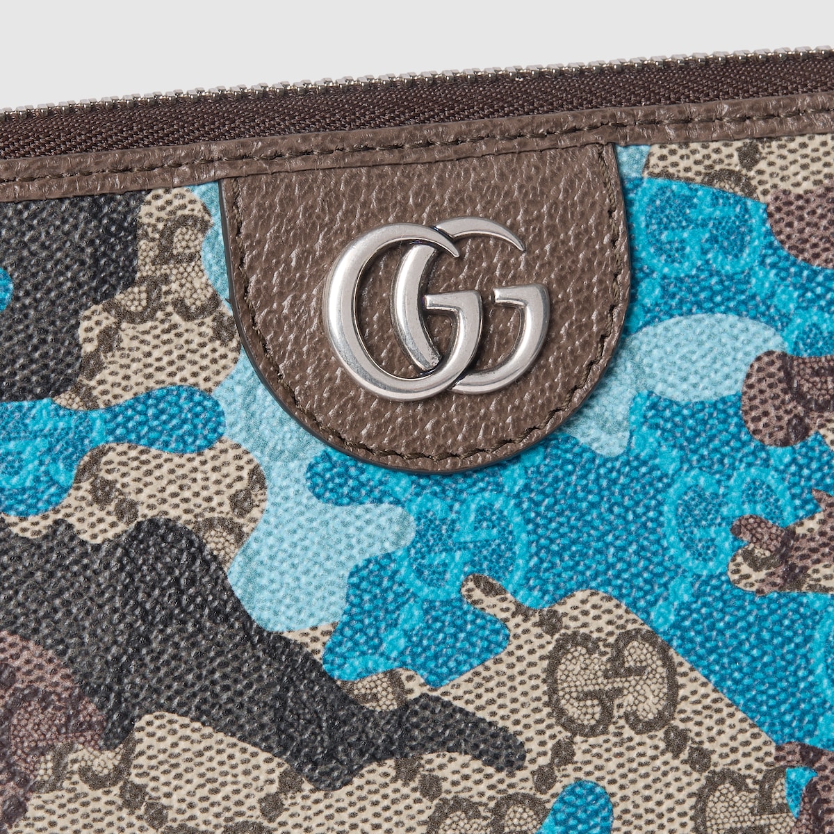 GG ポーチ ・ブルー GG ファブリック | GUCCI公式