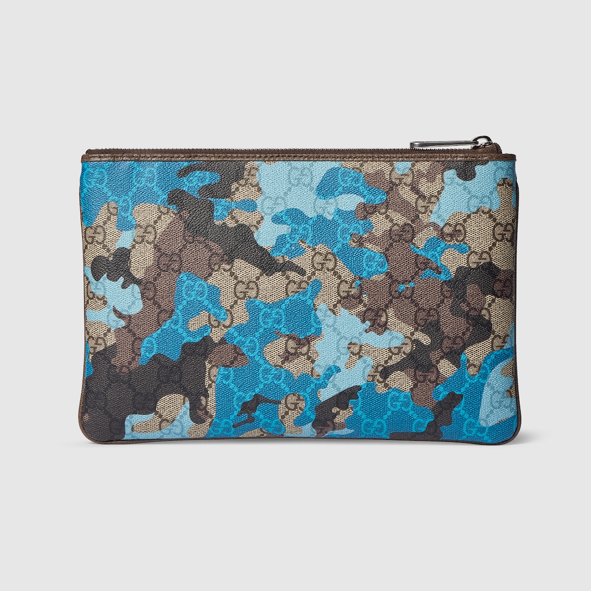 GG ポーチ ・ブルー GG ファブリック | GUCCI公式