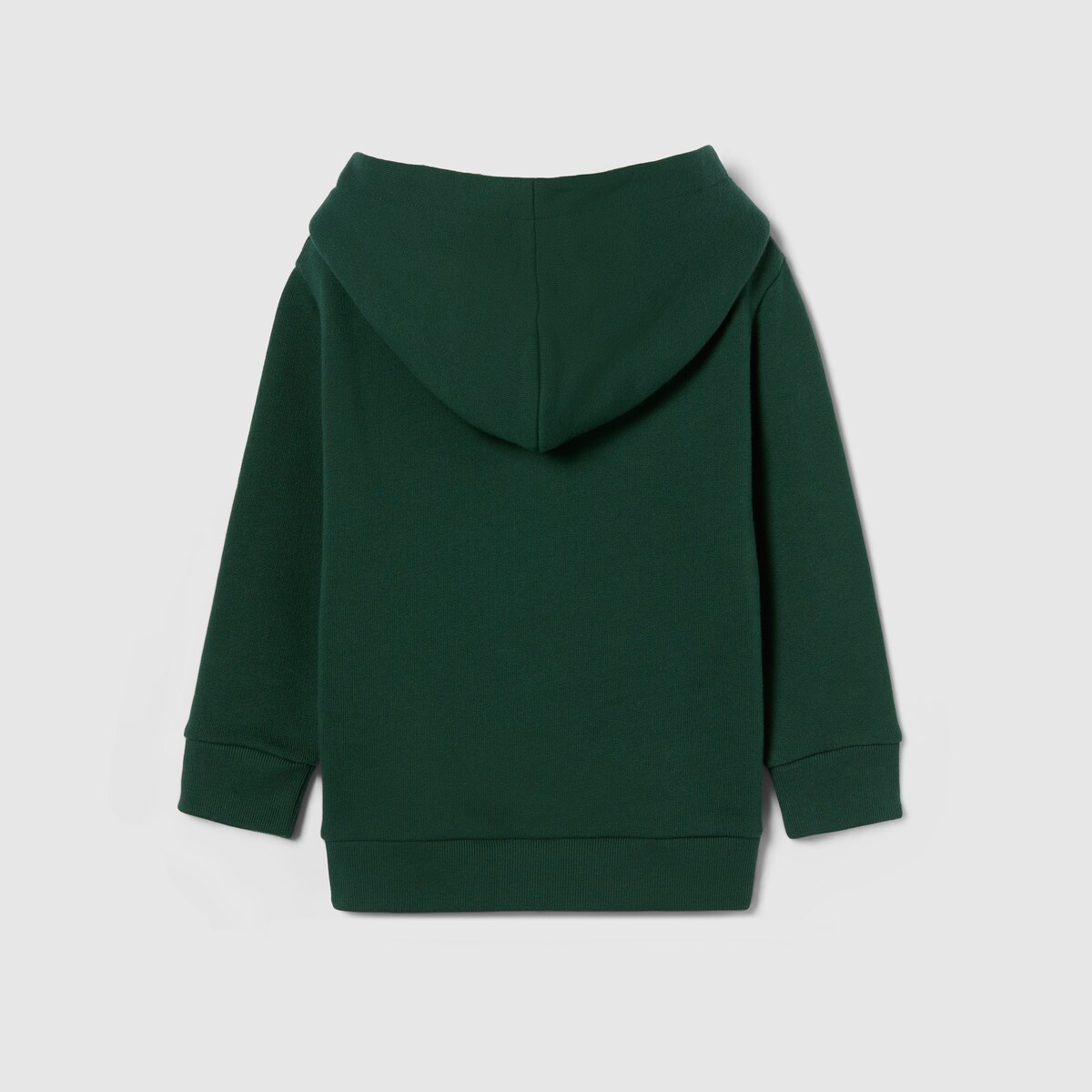 Children's sweatshirt with print in dark green - thumbnail 2