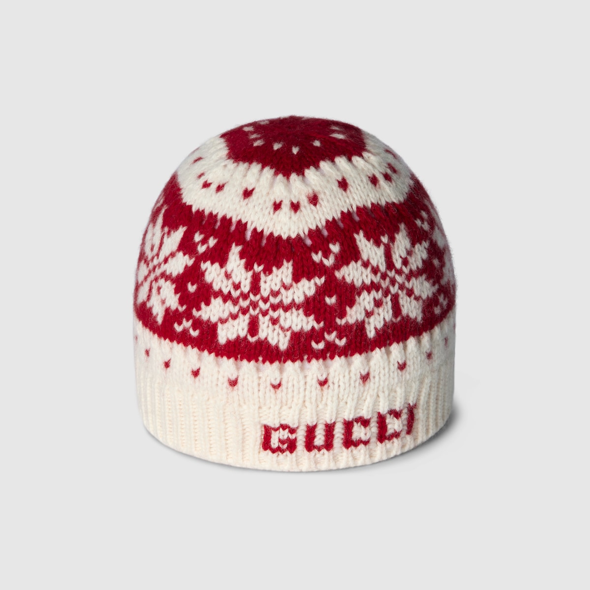 Baby hat with Gucci logo in blue and ivory - thumbnail 6