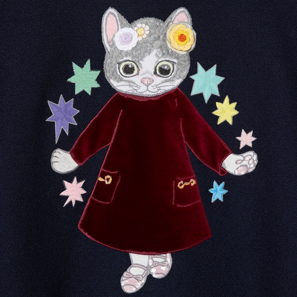 日本限定 ヒグチユウコ ツイード ジャケット ・ダークブルー | GUCCI公式