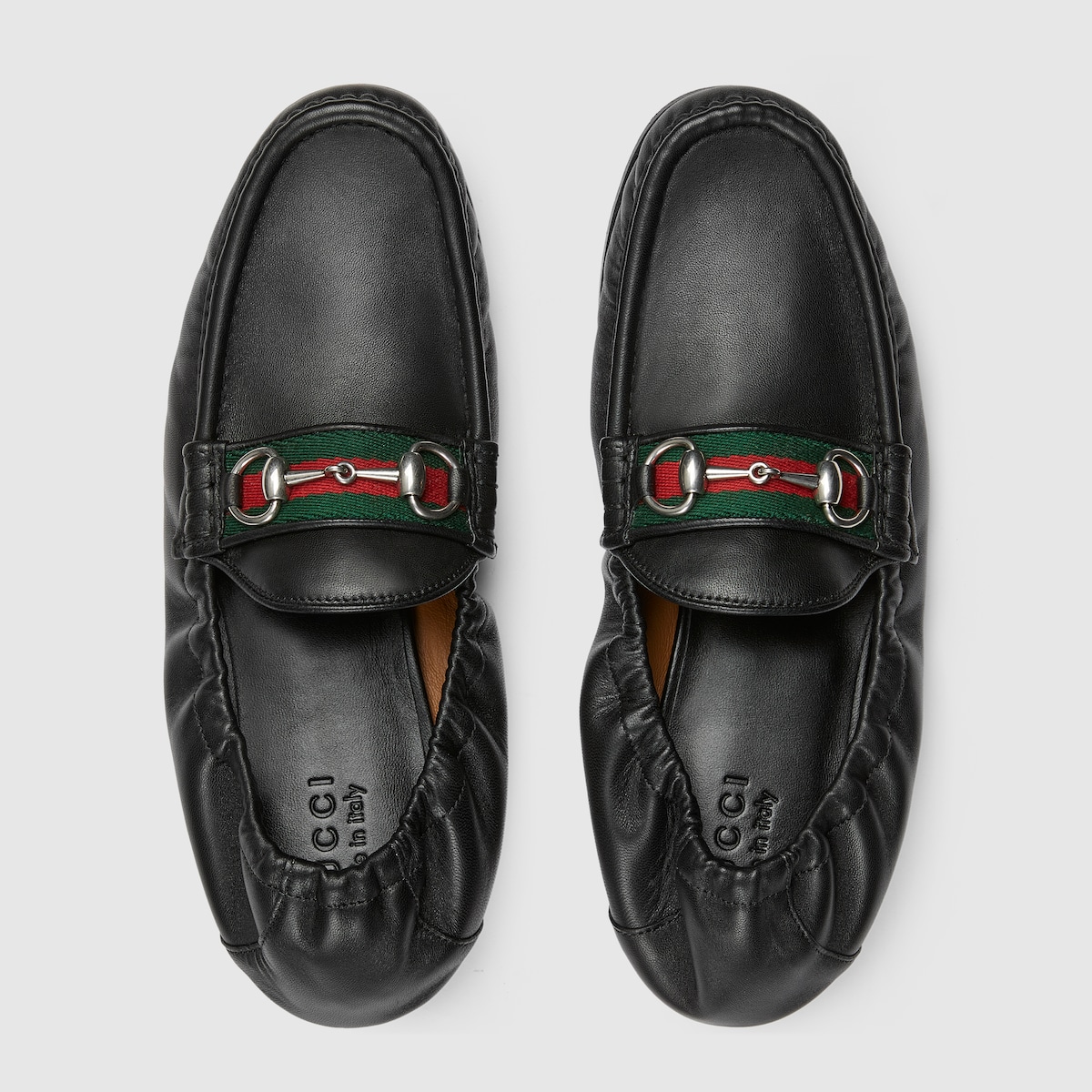 【美品】GUCCI グッチ モカシン ローファー ホースビット ブラック 852065_AAFSE_1060_012_100_0000