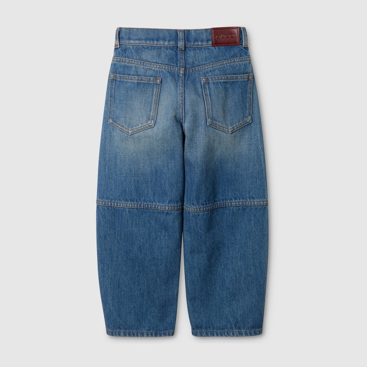Children's denim pants in blue - thumbnail 3