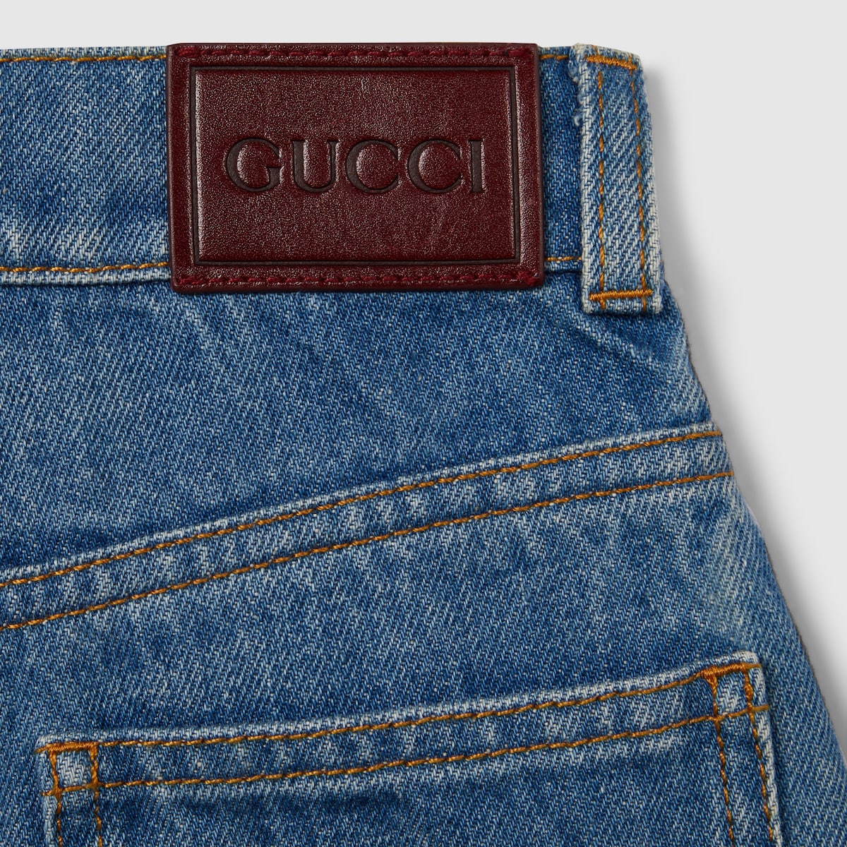 Children's denim pants in blue - thumbnail 2