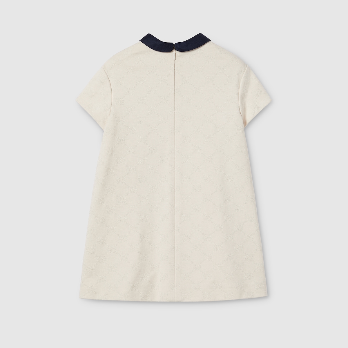 Children's jersey dress in ivory - thumbnail 2