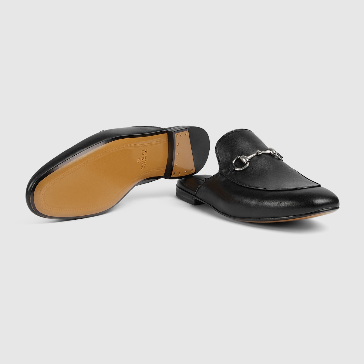 GUCCI ブラック ミュール Men's mule with Horsebit in black leather | GUCCI® US