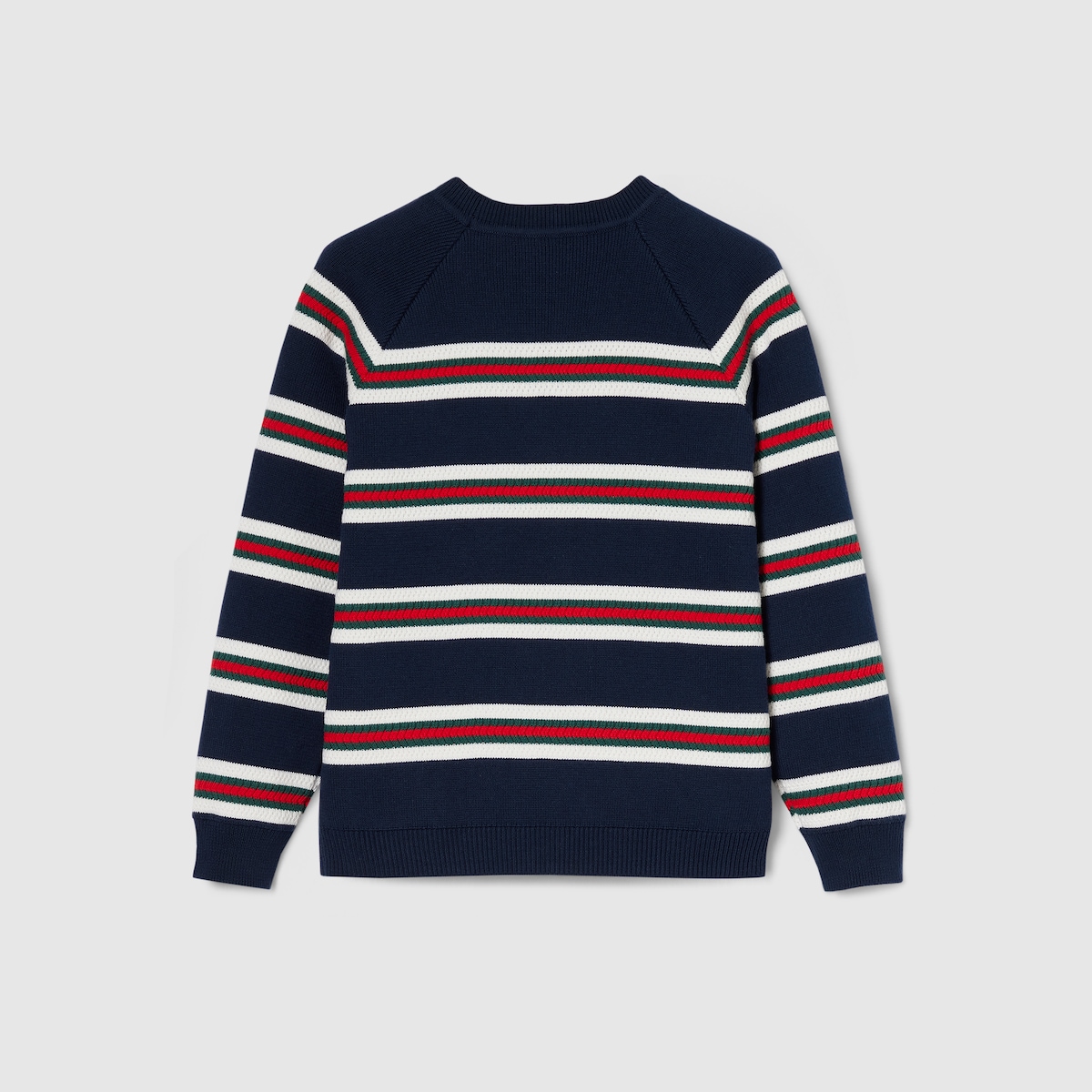 Children's cotton sweater with Web in dark blue - thumbnail 3