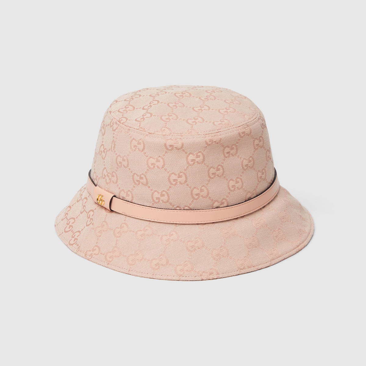 GG canvas bucket hat in pink | GUCCI® SG
