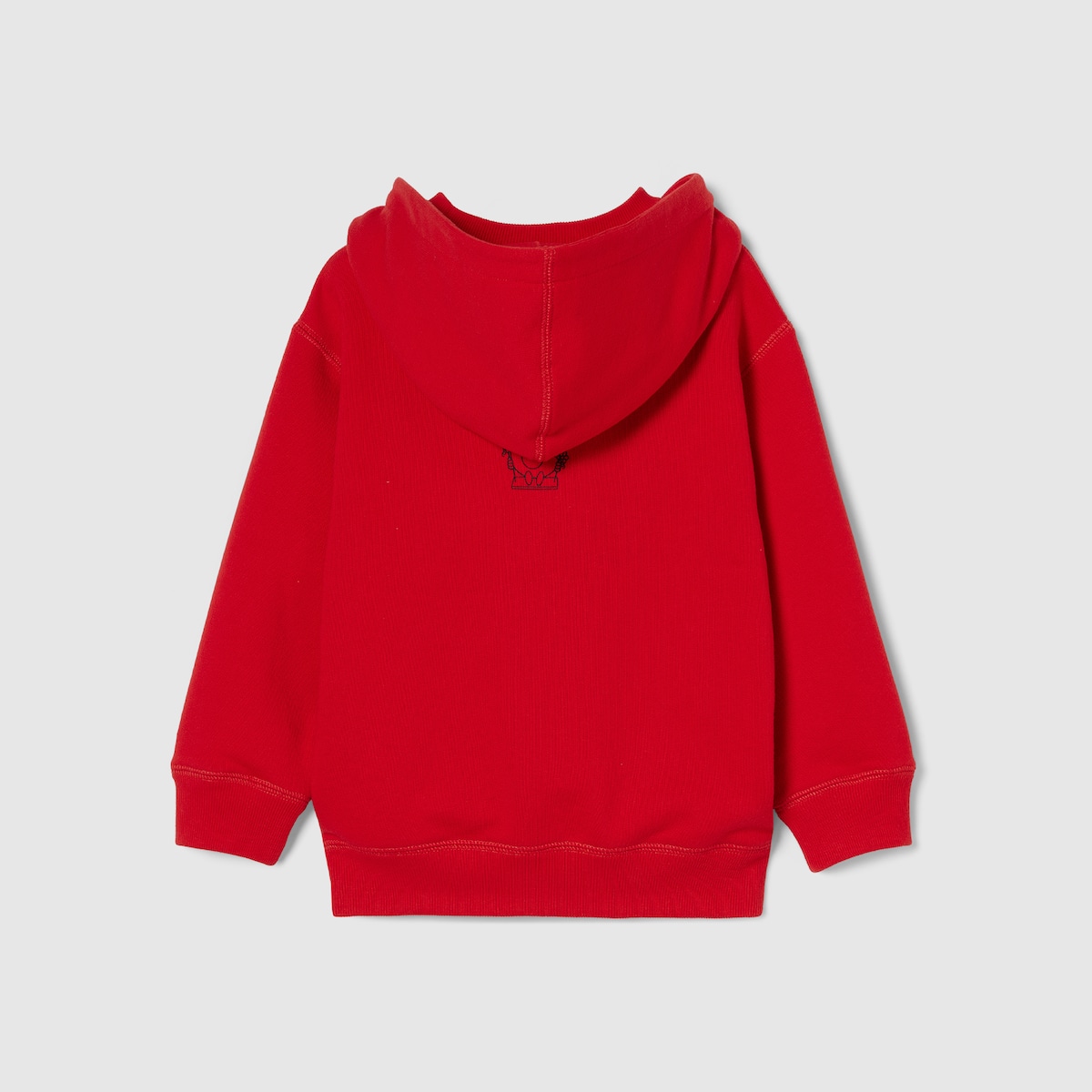 Children's cotton sweatshirt in red