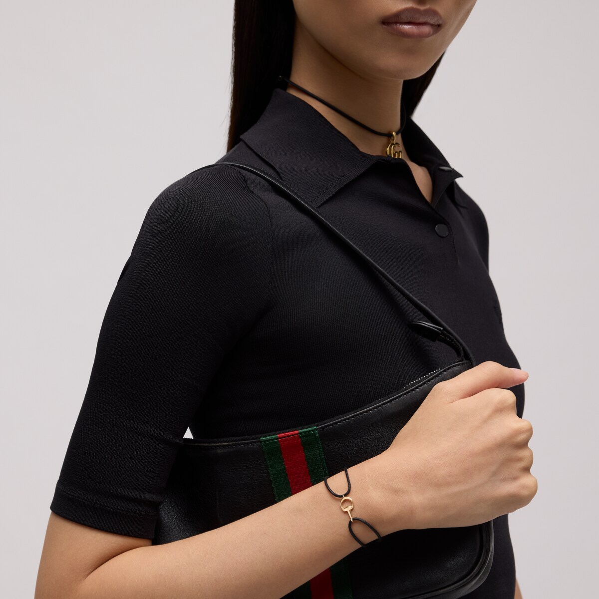 Gucci Horsebit 18k charm bracelet in 18k yellow gold - thumbnail 4
