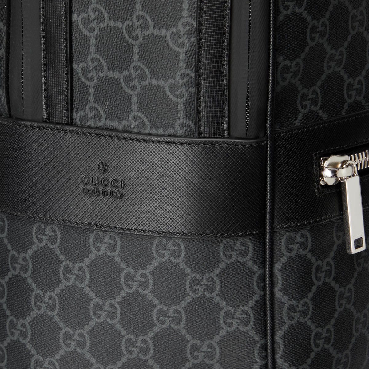 Gucci Porter medium backpack in black GG Supreme - thumbnail 3