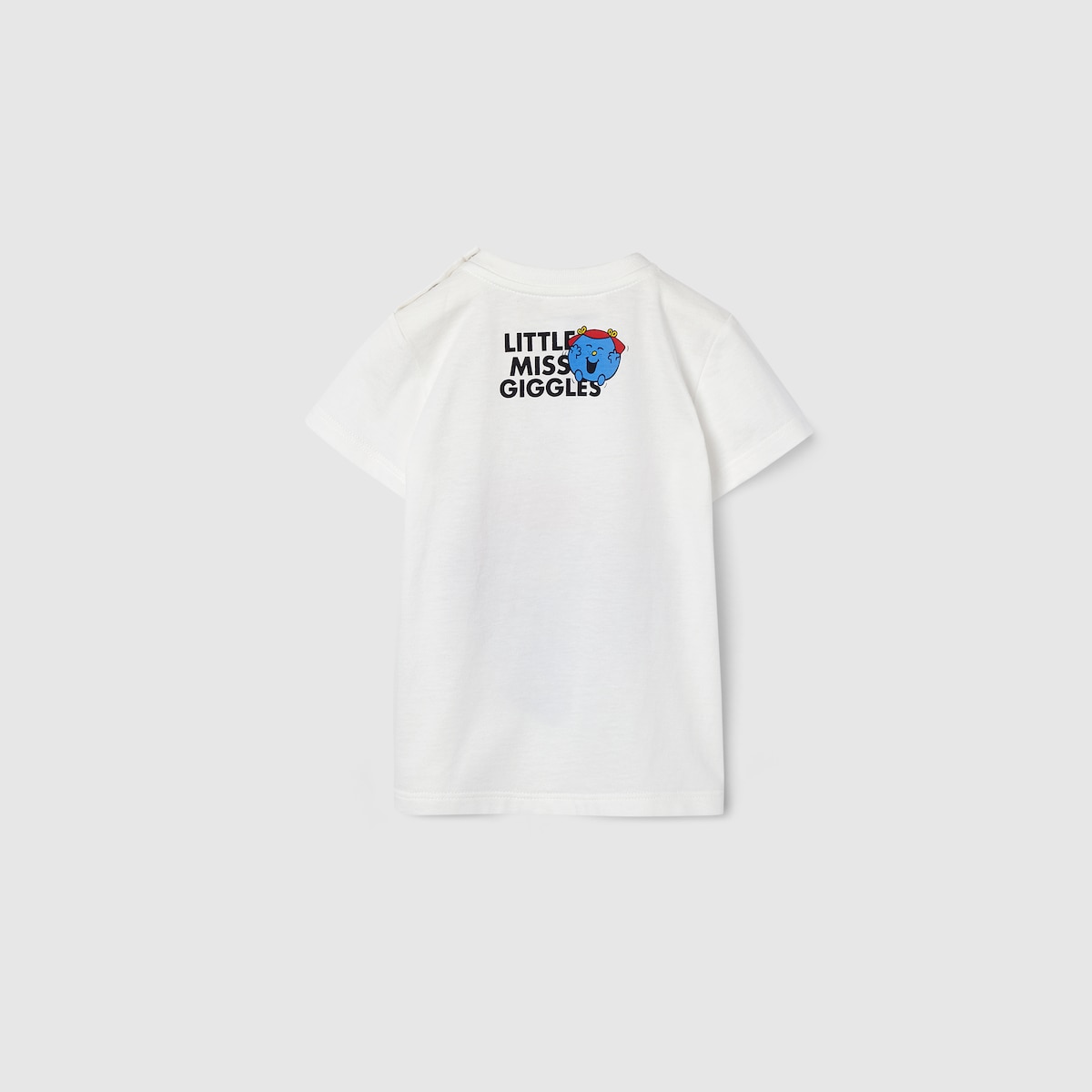 Baby cotton T-shirt with print in white | GUCCI® US