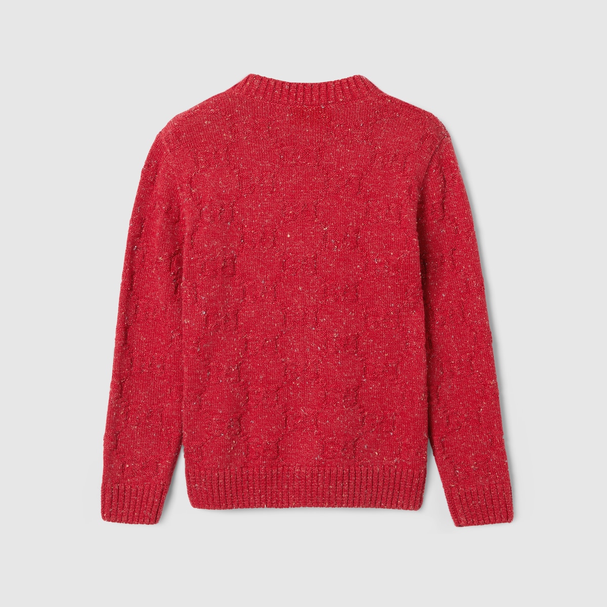 Children's GG cotton cardigan in red