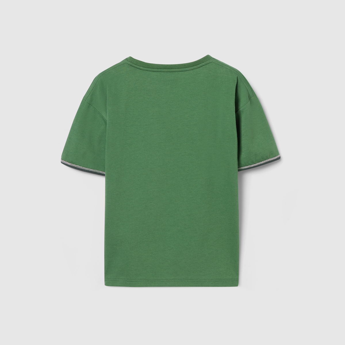 チルドレンズ〕プリント コットン Tシャツ ・グリーン | GUCCI公式