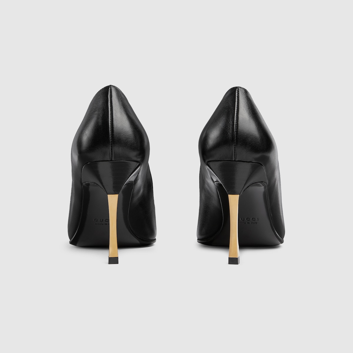 Women's Bombshell pump in black leather - thumbnail 4