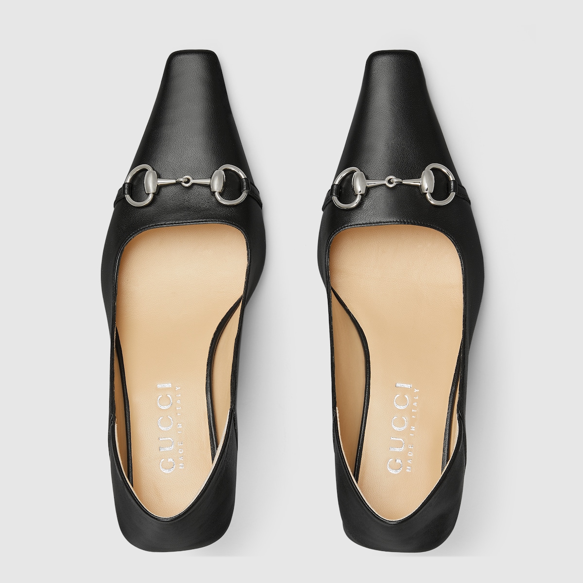 ヴィットリア〕ウィメンズ パンプス ・ブラック レザー | GUCCI公式