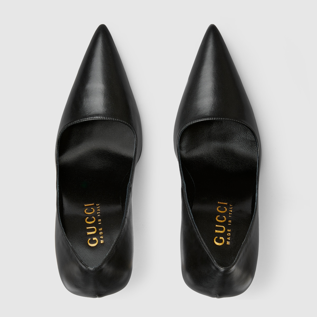 Women's Bombshell pump in black leather | GUCCI® US