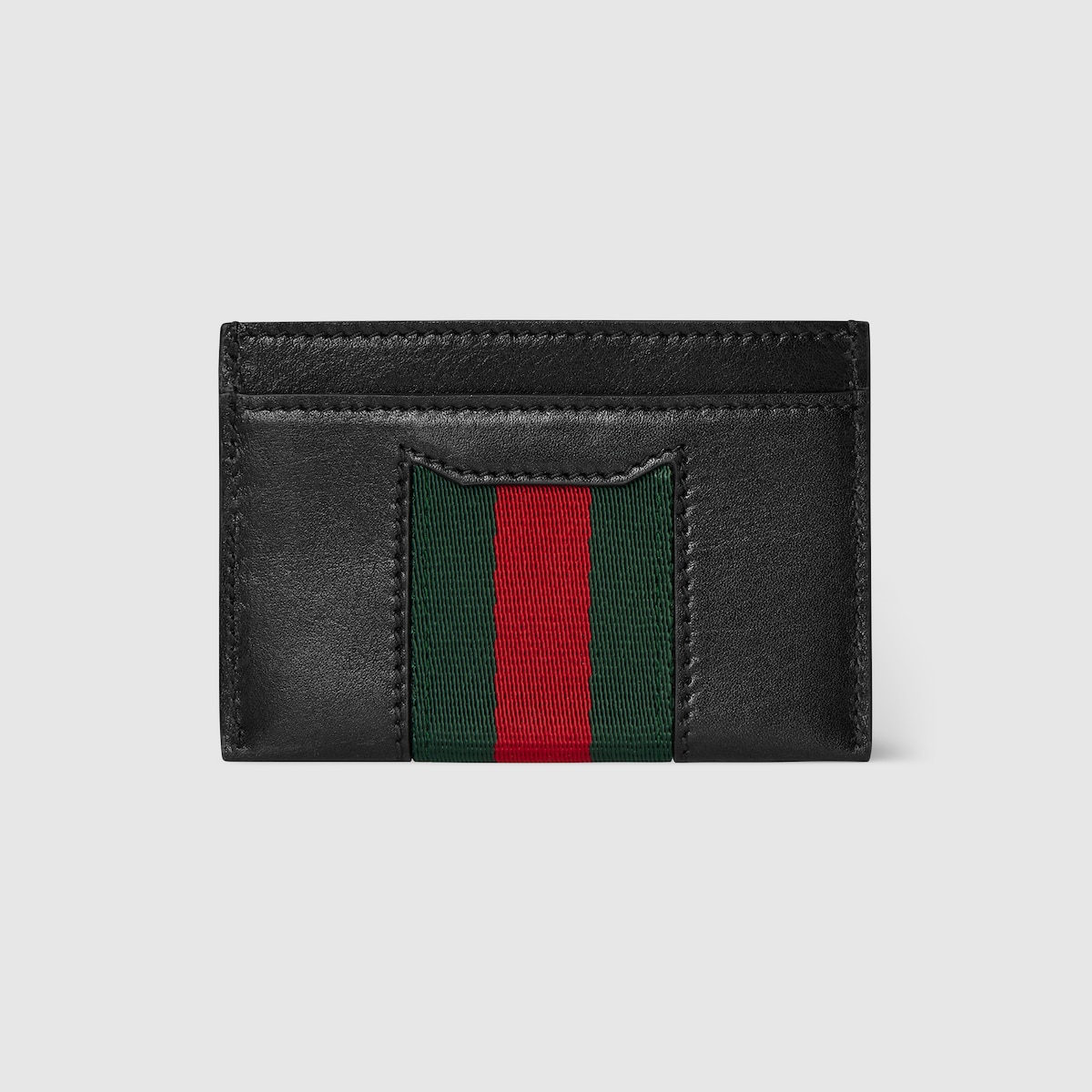 グッチ ホースビット〕ウェブ カードケース ・ブラック レザー | GUCCI公式