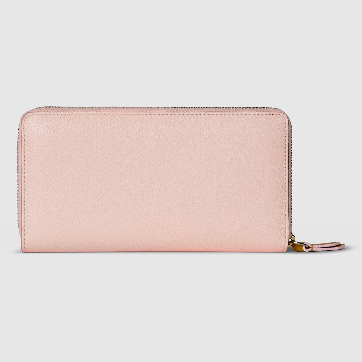 ダブルG バイカラー ジップアラウンドウォレット ・ピンク＆イエロー