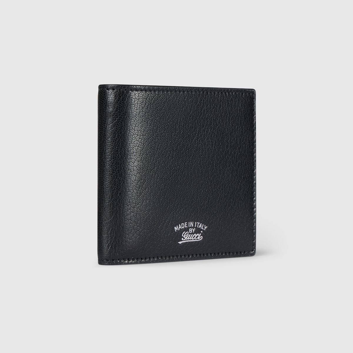 GUCCI財布 Lira bi-fold wallet in black leather | GUCCI® US