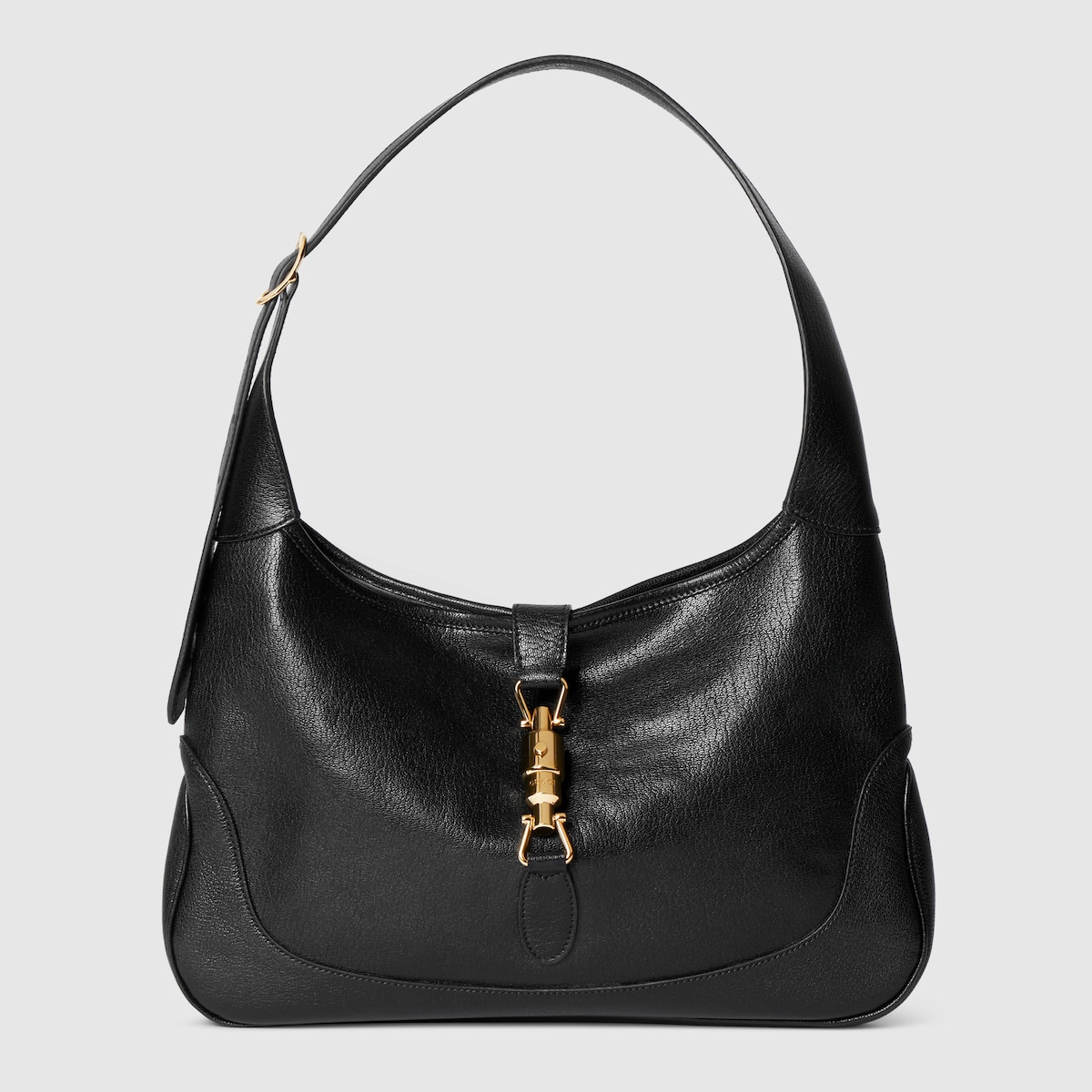 グッチ ジャッキー 1961〕ミディアム ショルダーバッグ ・ブラック