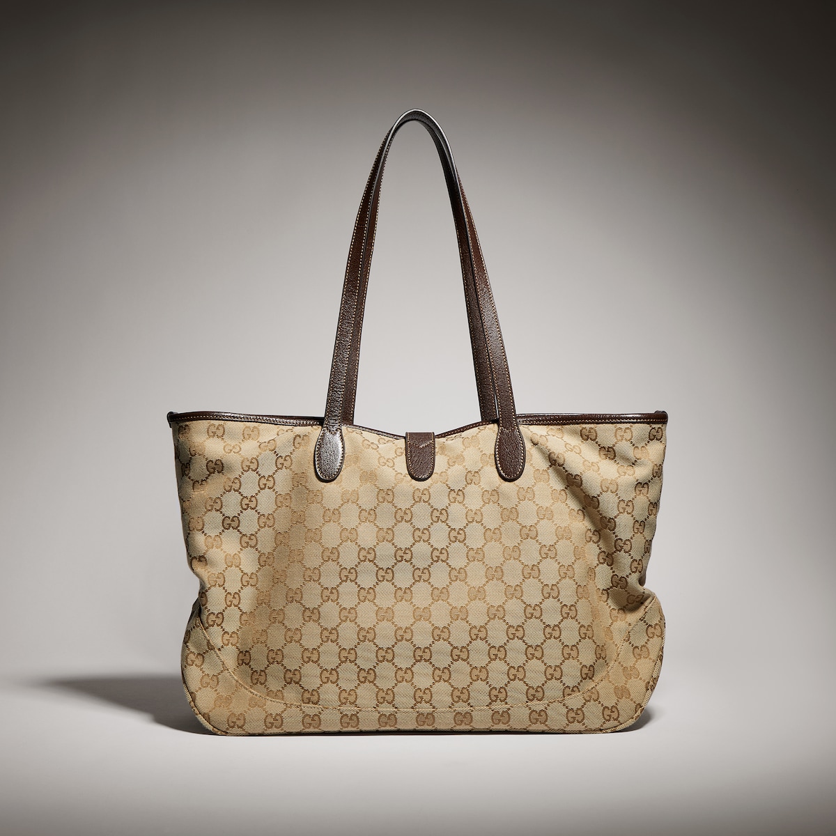 Gucci Jackie medium tote bag in black leather - thumbnail 10