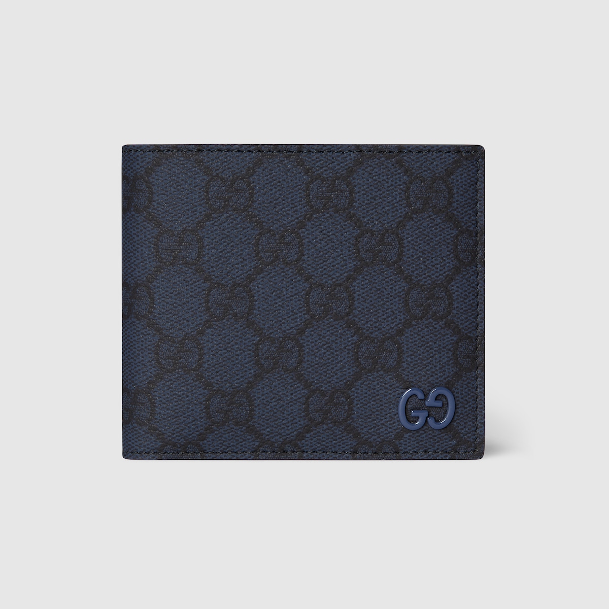 Bordeaux interior GG coin wallet in dark blue GG Supreme - thumbnail 5
