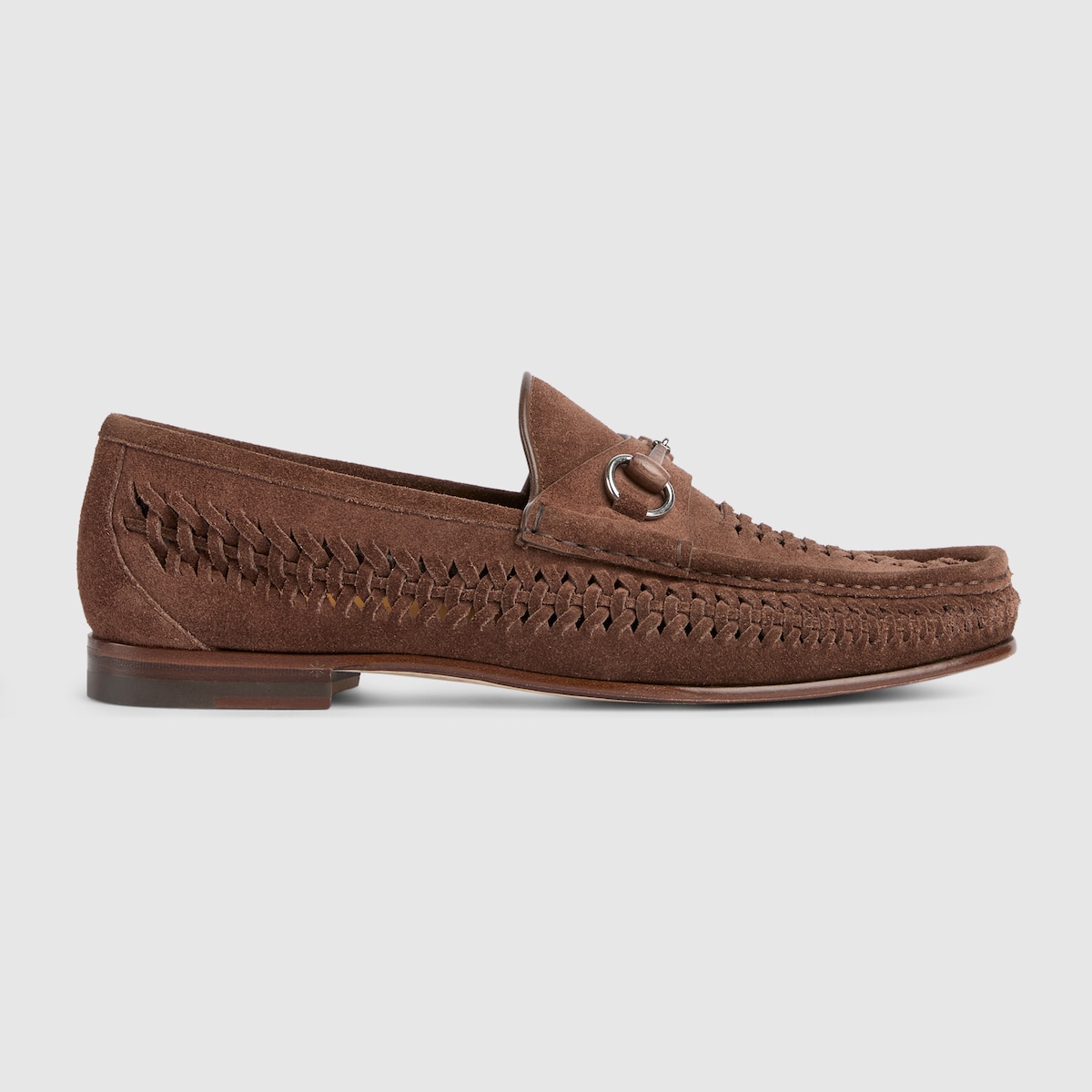 Men's Horsebit 1953 loafer in brown suede - thumbnail 7