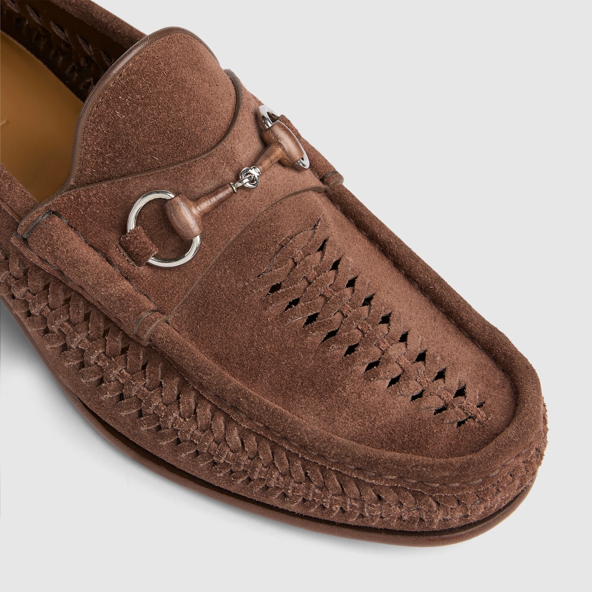 Men's Horsebit 1953 loafer in brown suede - thumbnail 5