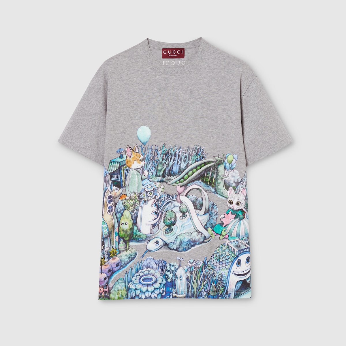 ✨美品✨ gucci ヒグチユウコ　Tシャツ　サイズ:12（XXL） 日本限定 ヒグチユウコ コットンジャージー Tシャツ ・ブラック