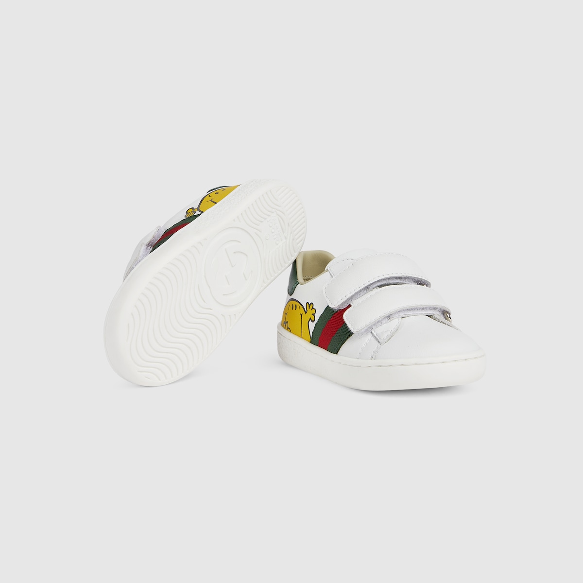Toddler Gucci Ace sneakers in white leather | GUCCI® US