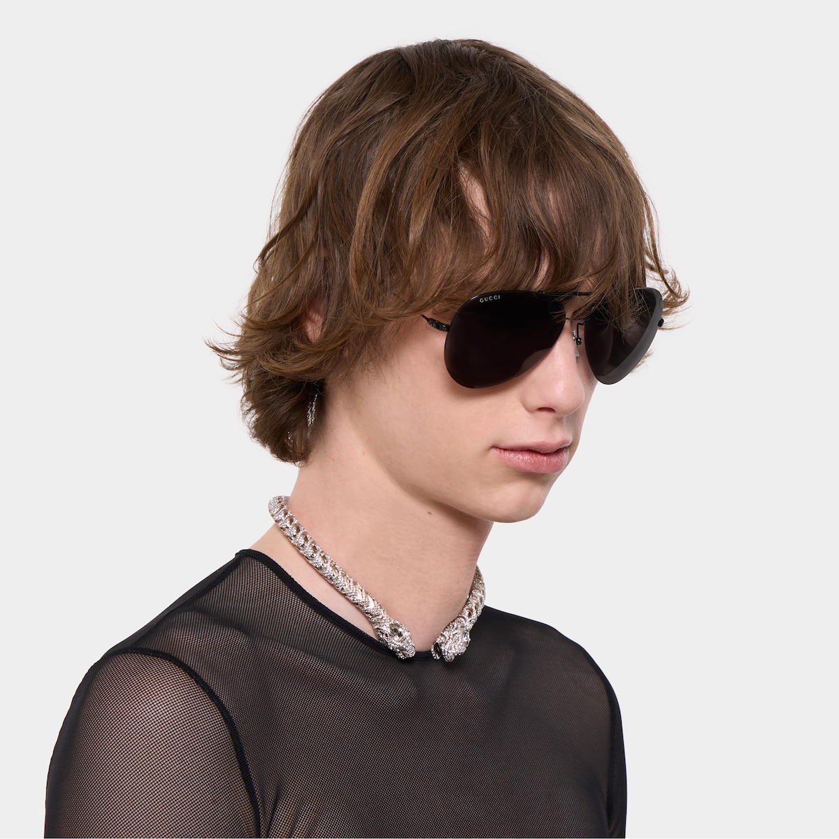 Fresh Look at Pilot Frame Sunglasses In Black