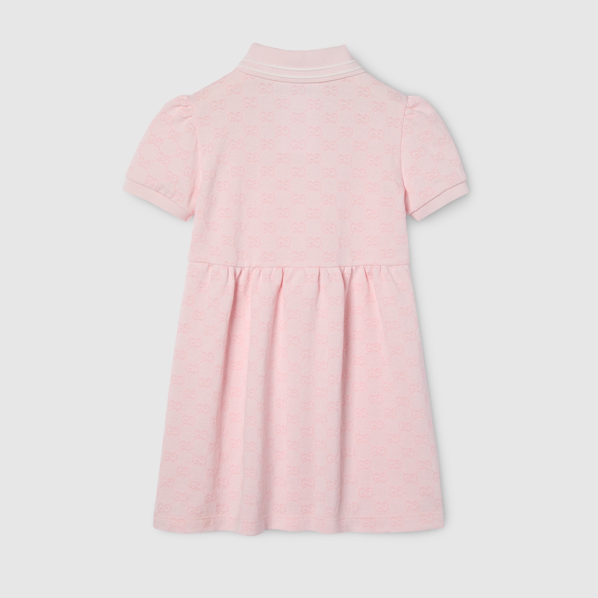 Children's GG cotton dress in light pink - thumbnail 2